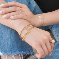 PEARL WITH DIAMOND BARS RING