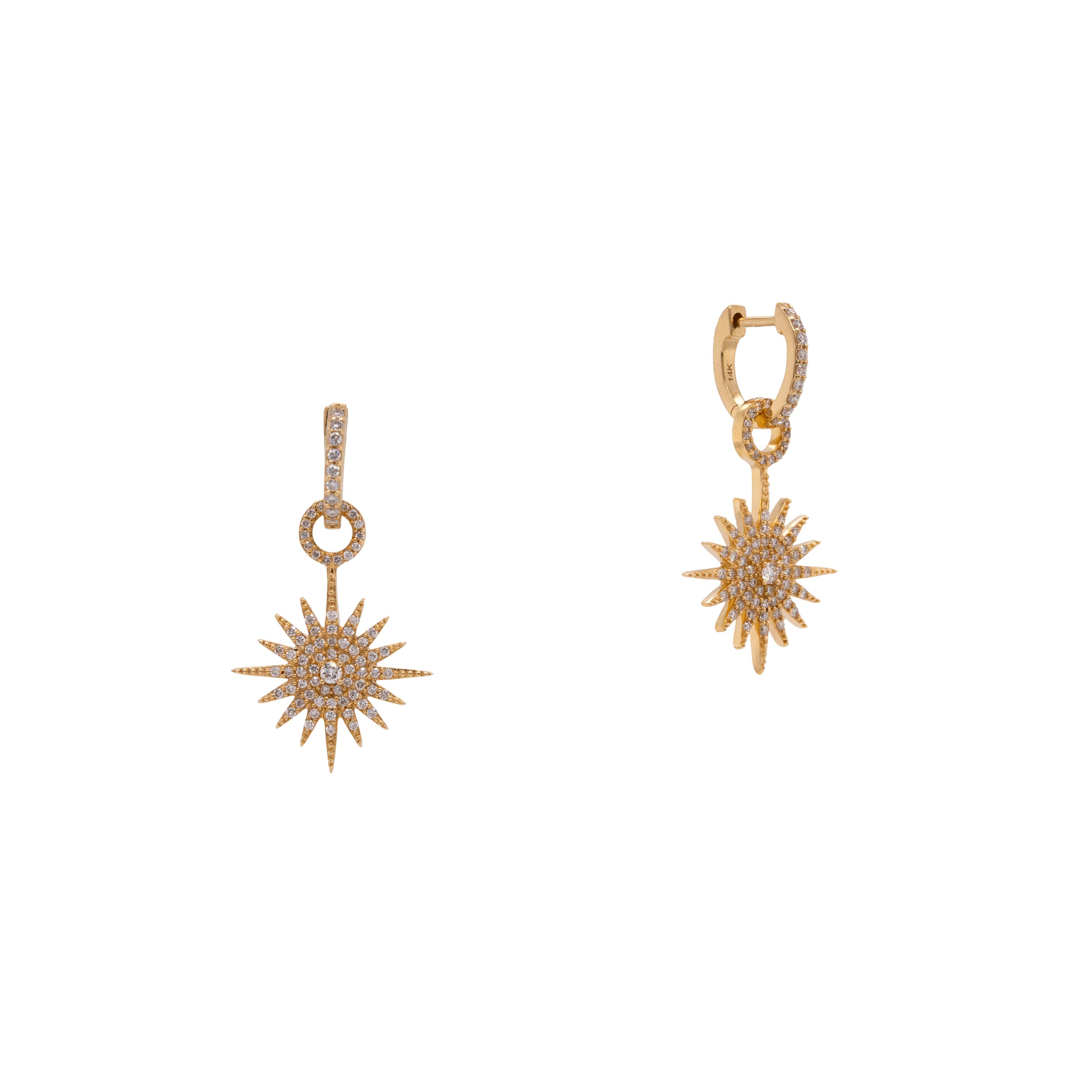 STARBURST DROP EARRINGS