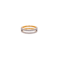 LUXE OPEN BAR DIAMOND ETERNITY RING