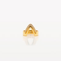 SINGLE CHEVRON RING