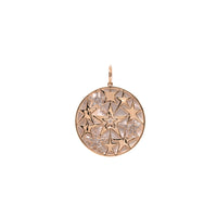 MOTHER-OF-PEARL CONSTELLATION MEDALLION