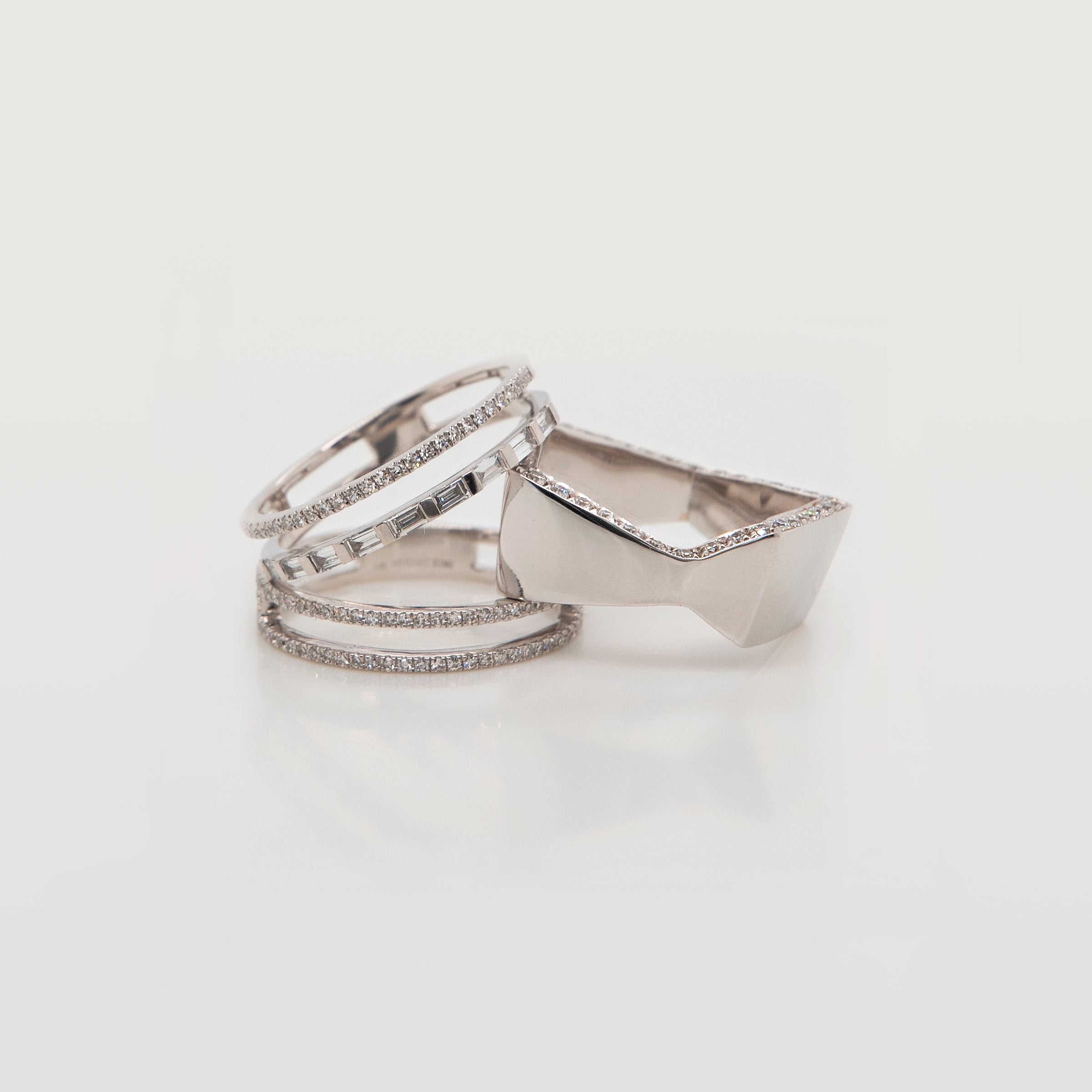 HEXAGON DIAMOND RING - Bridget King Jewelry