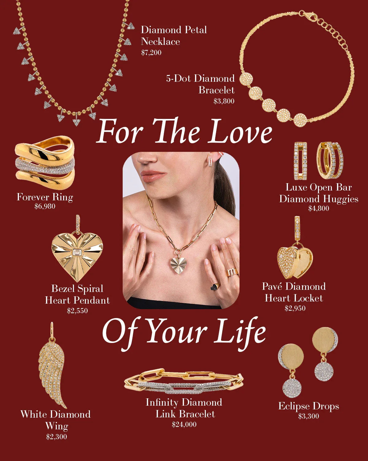 FOR THE LOVE OF YOUR LIFE