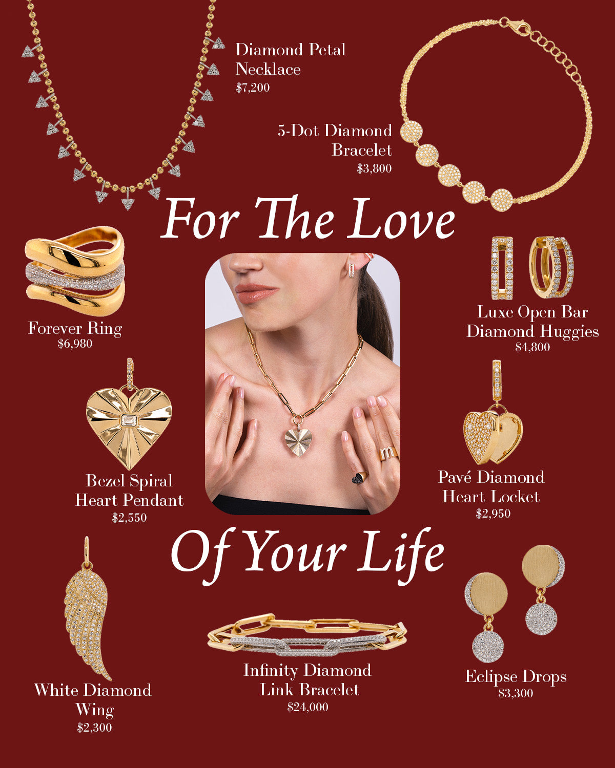 FOR THE LOVE OF YOUR LIFE