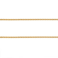 2mm Box Chain: 14K gold box chain
