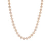 7-7.5mm Akoya Pearl Necklace: Pearl necklace on a white background