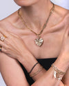 SPIRAL HEART PENDANT