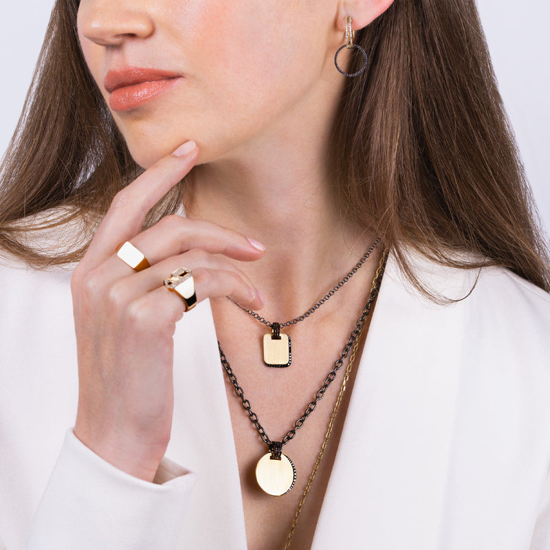 BLACK DIAMOND SHADOW PENDANT