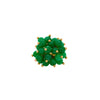 Burmese Jade Pom Pom Ring: A 14K gold ring with a green Burmese jade pom-pom design