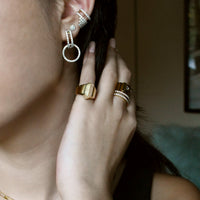 ALPHABET SIGNET RING