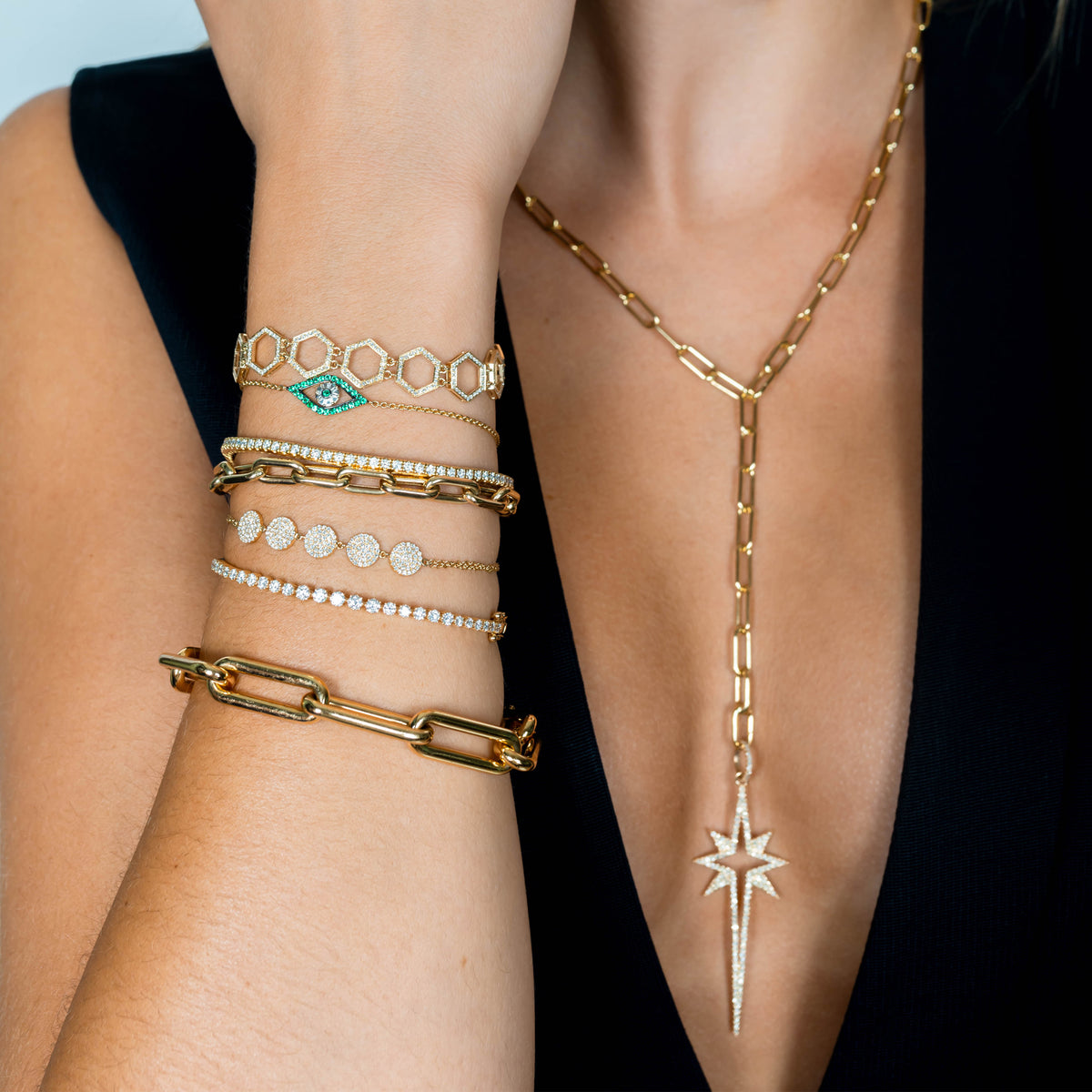 LARGE WHITNEY BRACELET