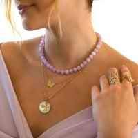 LARGE MOTHER-OF-PEARL MEDALLION