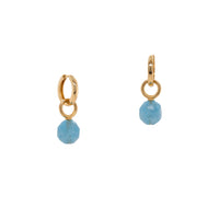 AQUAMARINE DROPS w/ 15MM HUGGIES