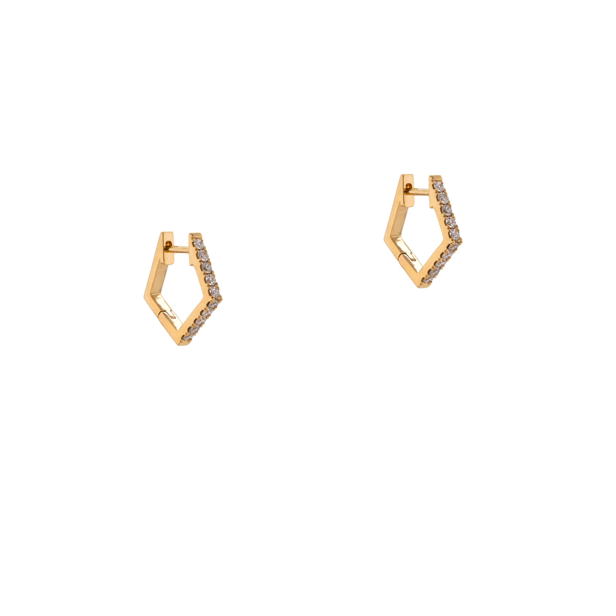 DIAMOND ANGULAR HUGGIES