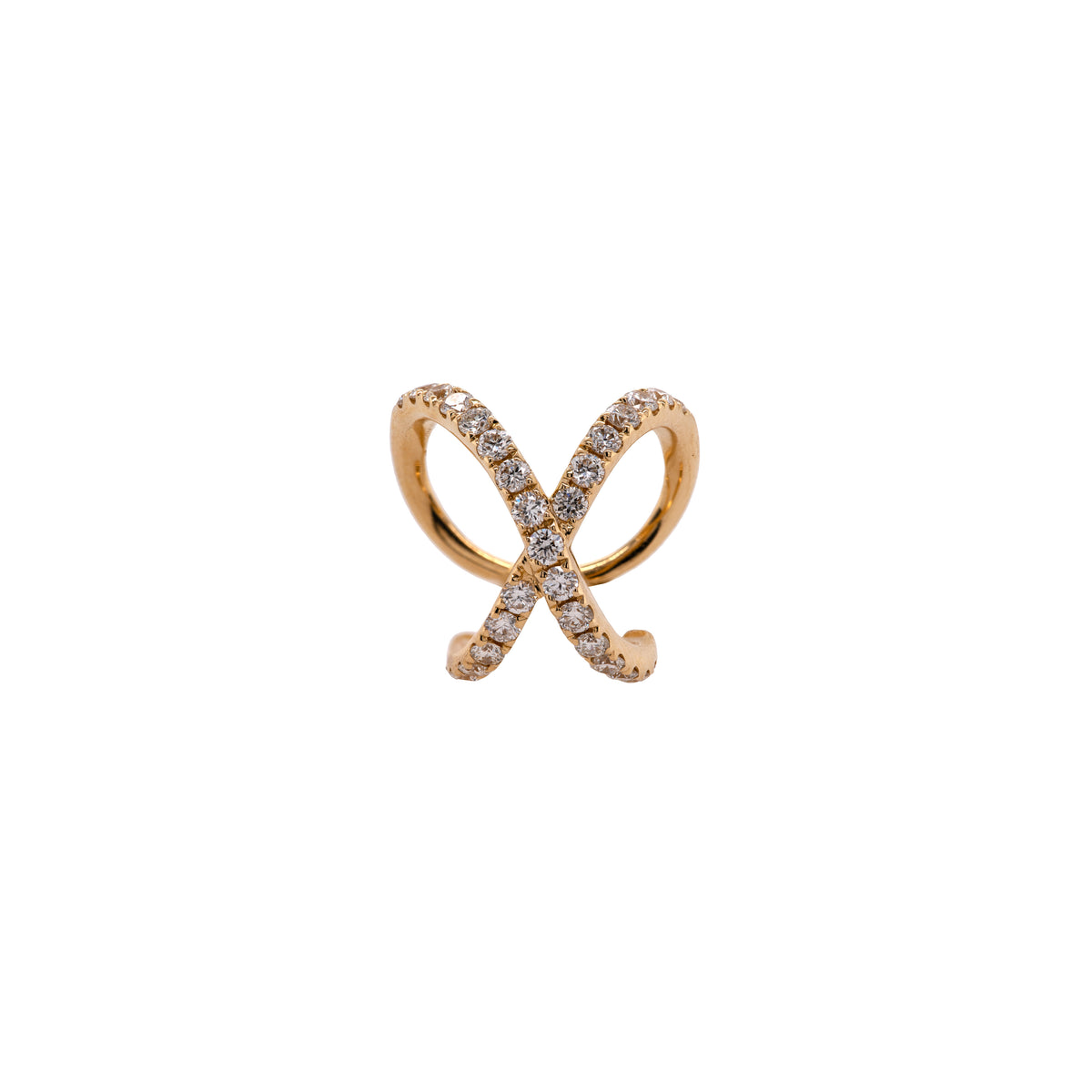 CRISS-CROSS EAR CUFF