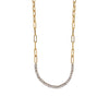 DIAMOND ROW NECKLACE
