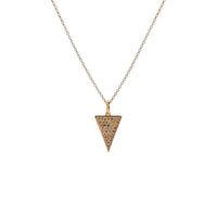 DIAMOND TRIANGLE PENDANT