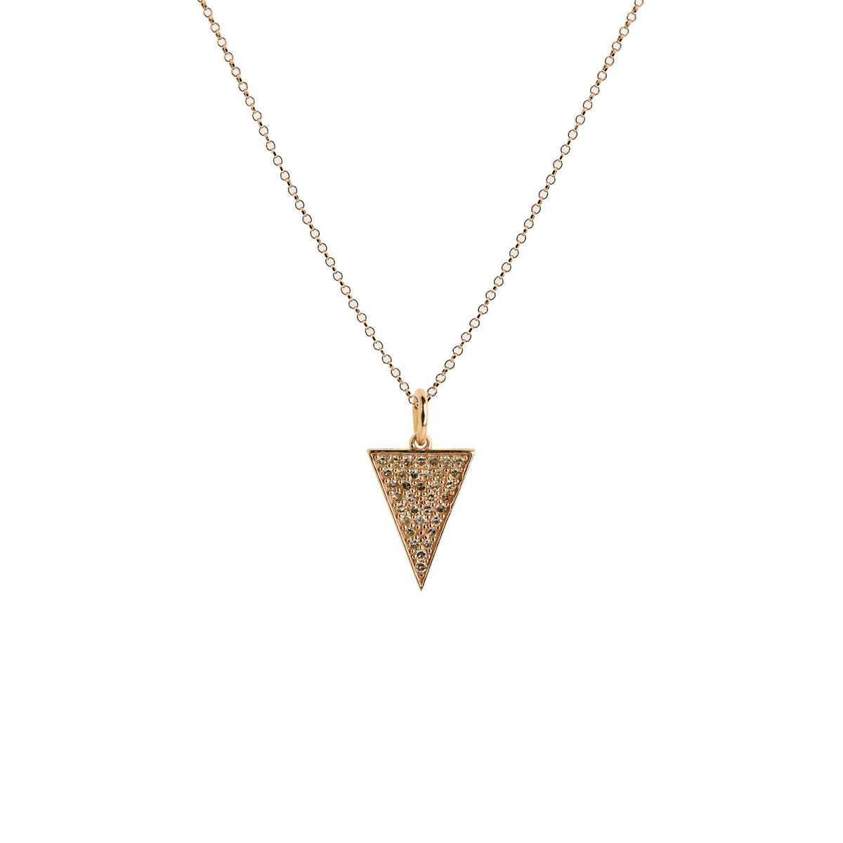 DIAMOND TRIANGLE PENDANT