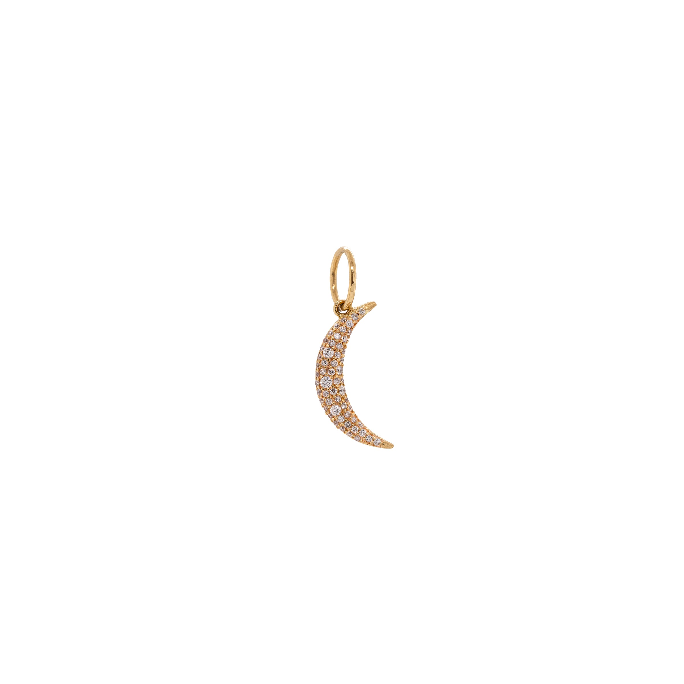 DOUBLE-SIDED CRESCENT PENDANT