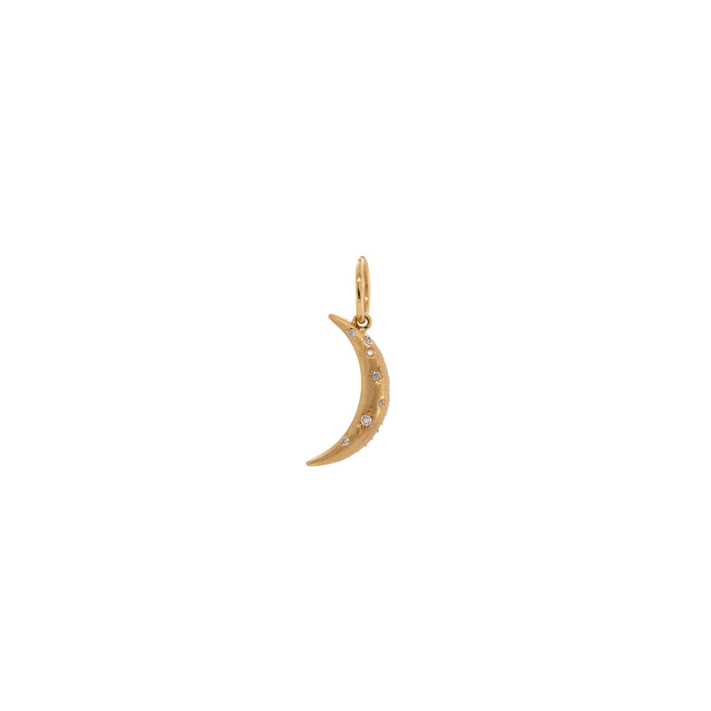 DOUBLE-SIDED CRESCENT PENDANT