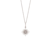 SMALL SUNBURST DIAMOND PENDANT