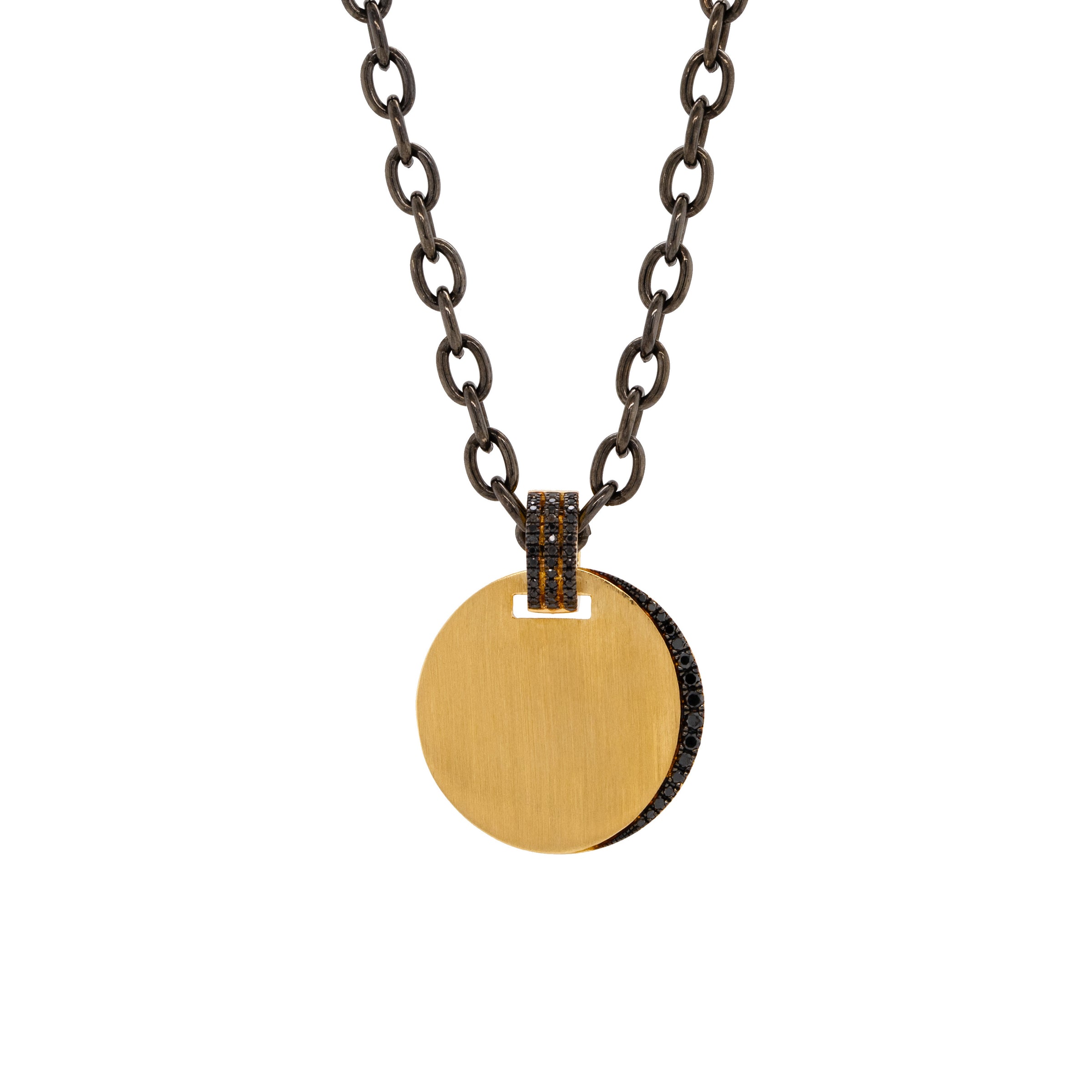 BLACK DIAMOND ECLIPSE PENDANT