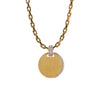 WHITE DIAMOND ECLIPSE PENDANT