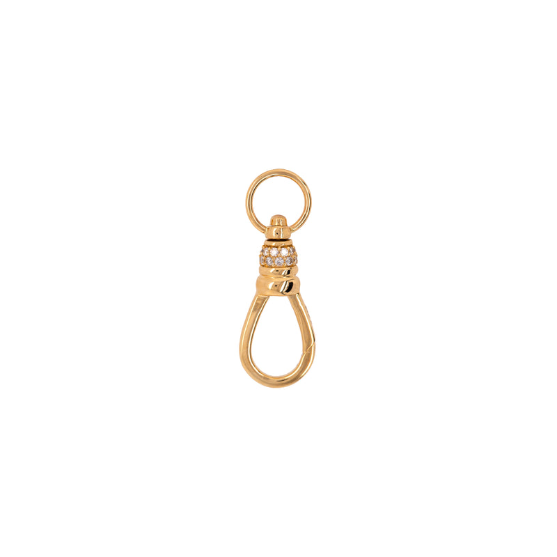 DIAMOND ALBERT SWIVEL CLASP