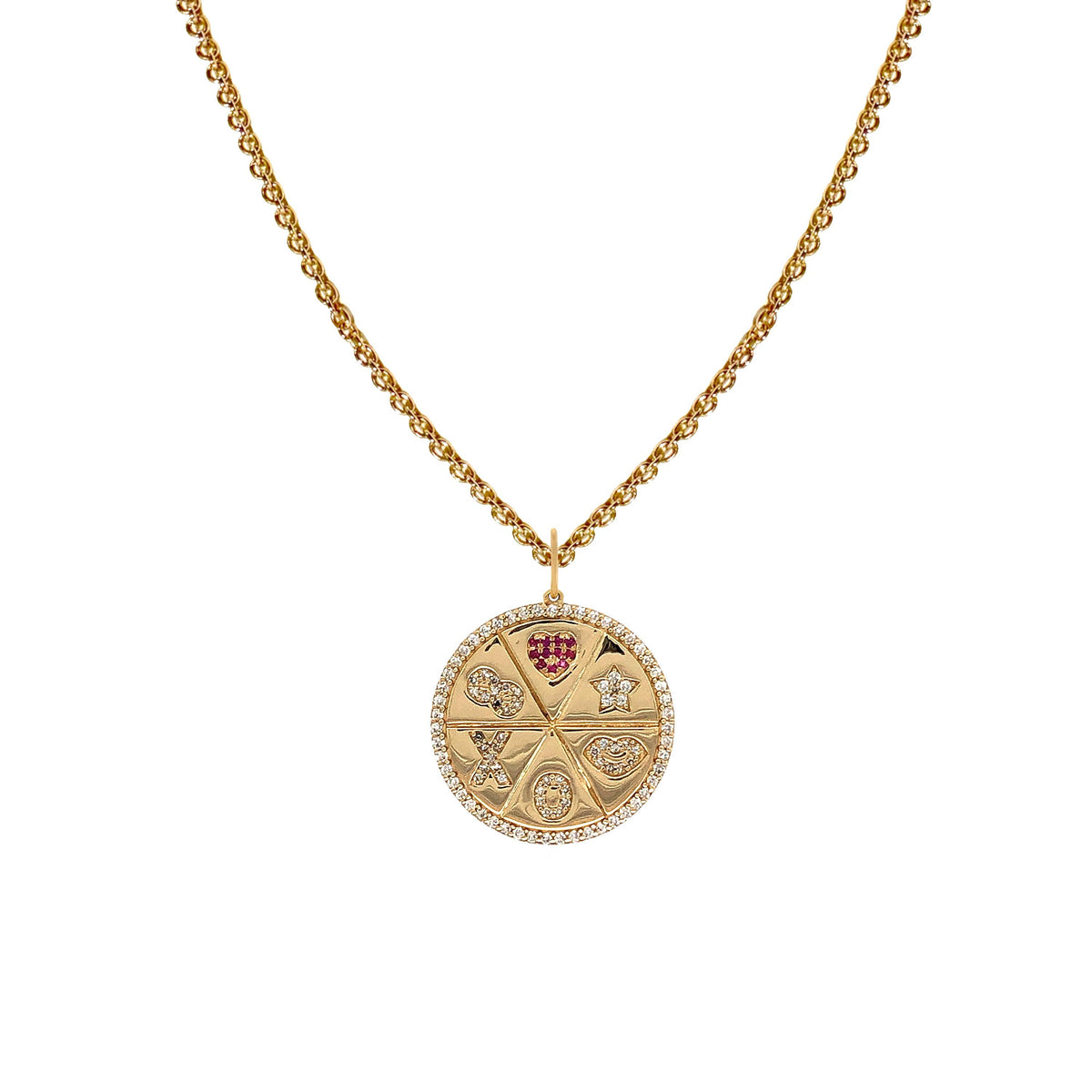 LOVE MEDALLION PENDANT