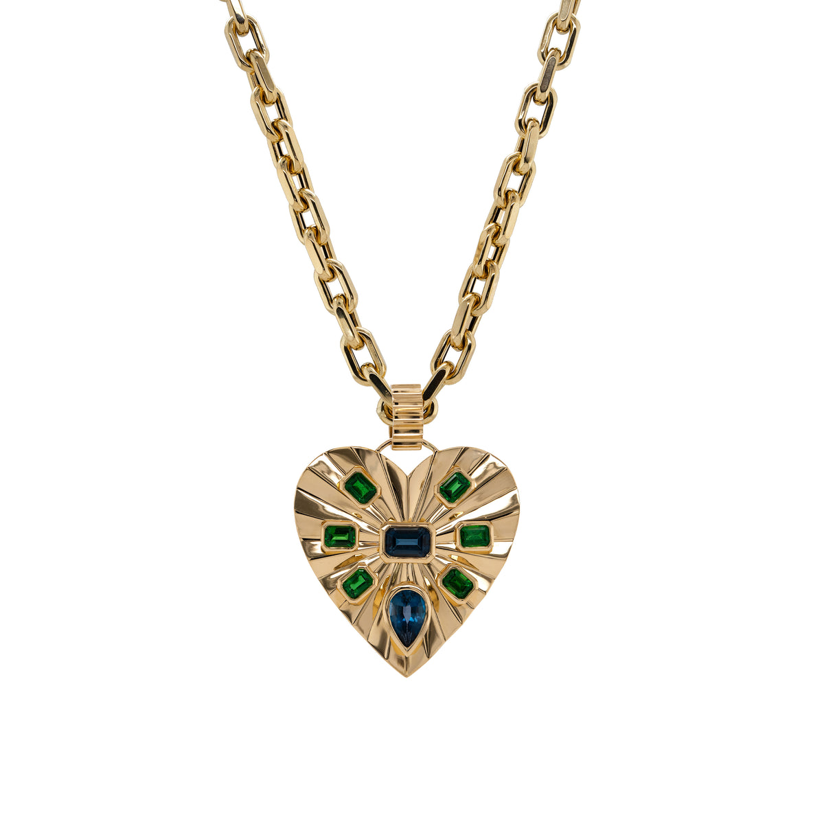 REFLECTING HEART PENDANT
