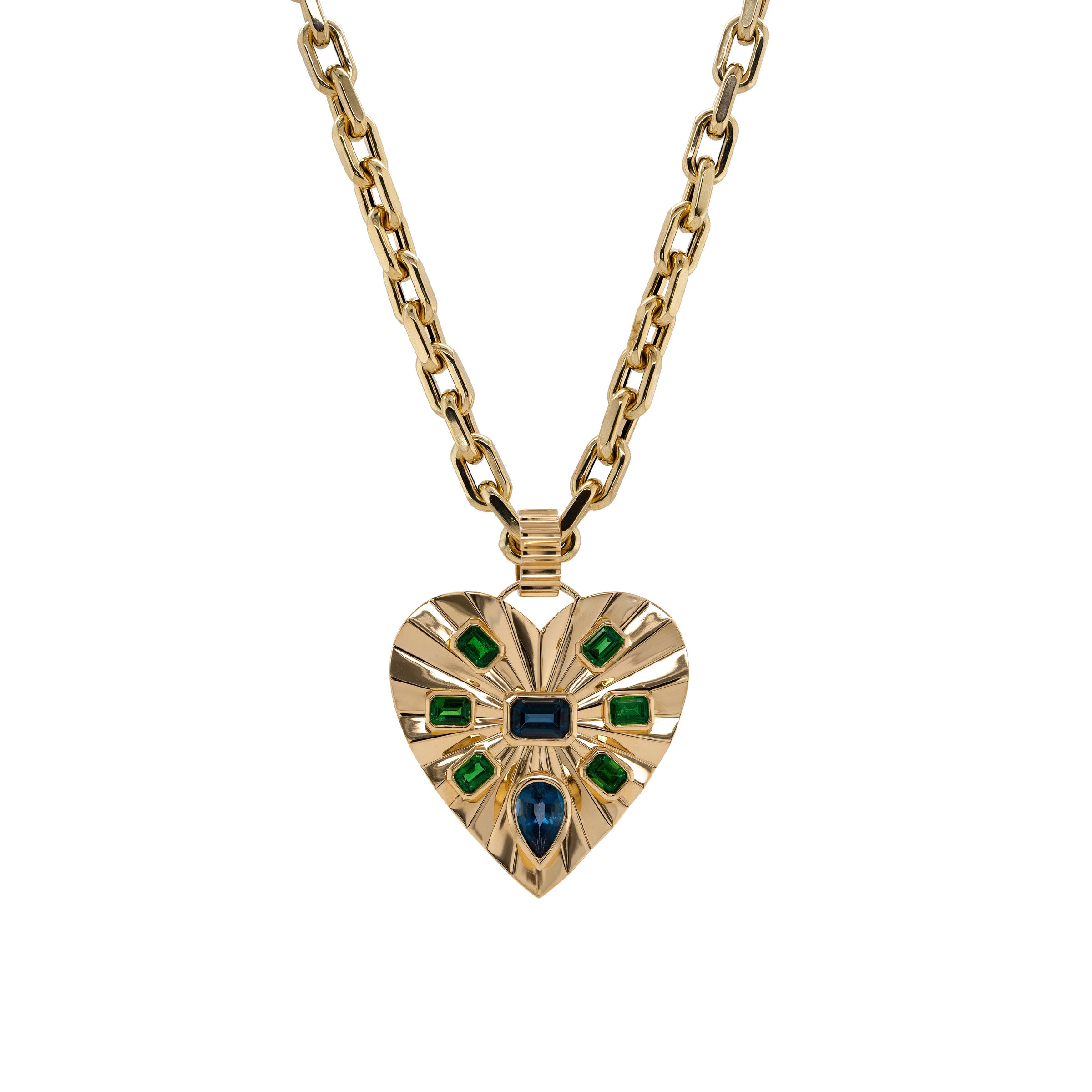 REFLECTING HEART PENDANT