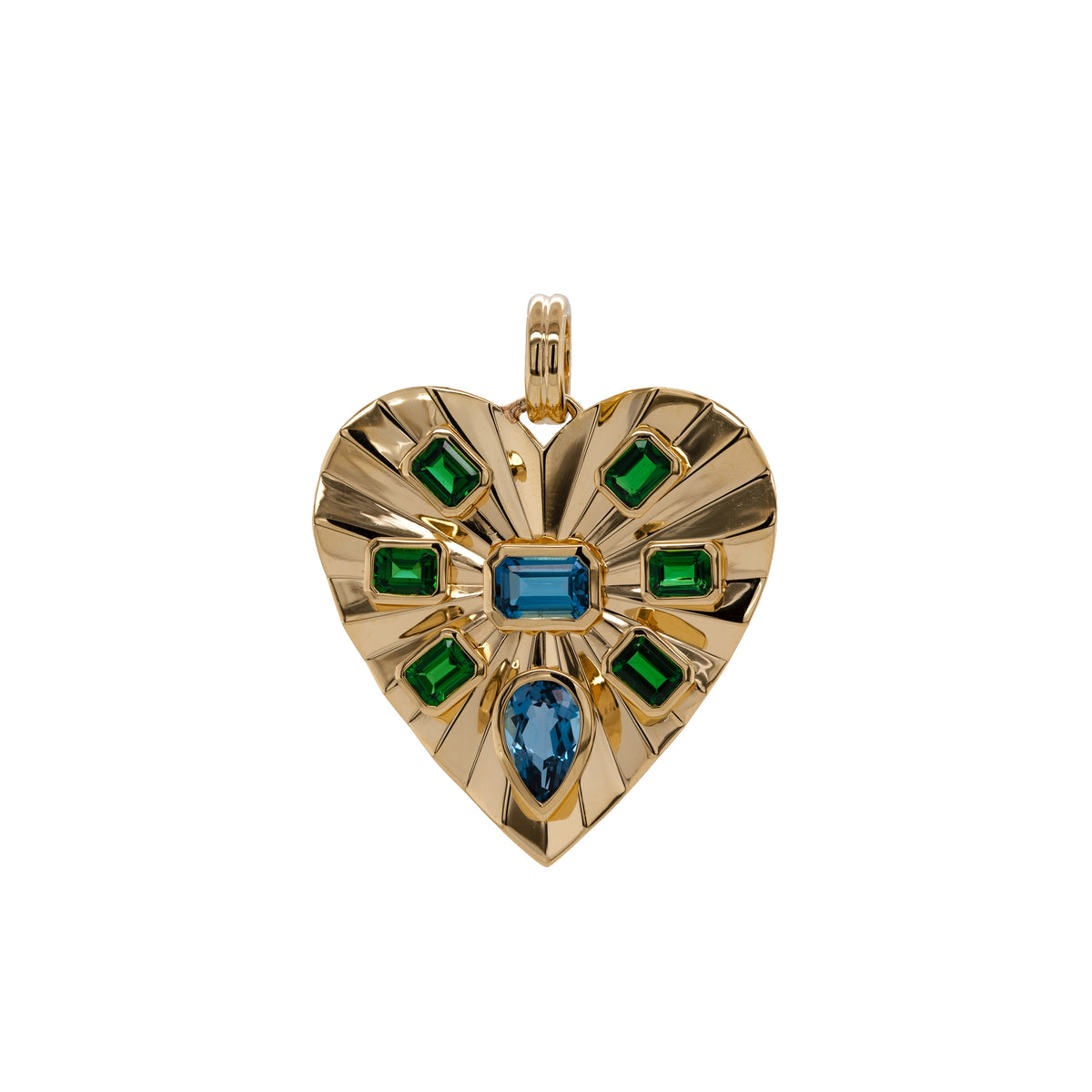 REFLECTING HEART PENDANT