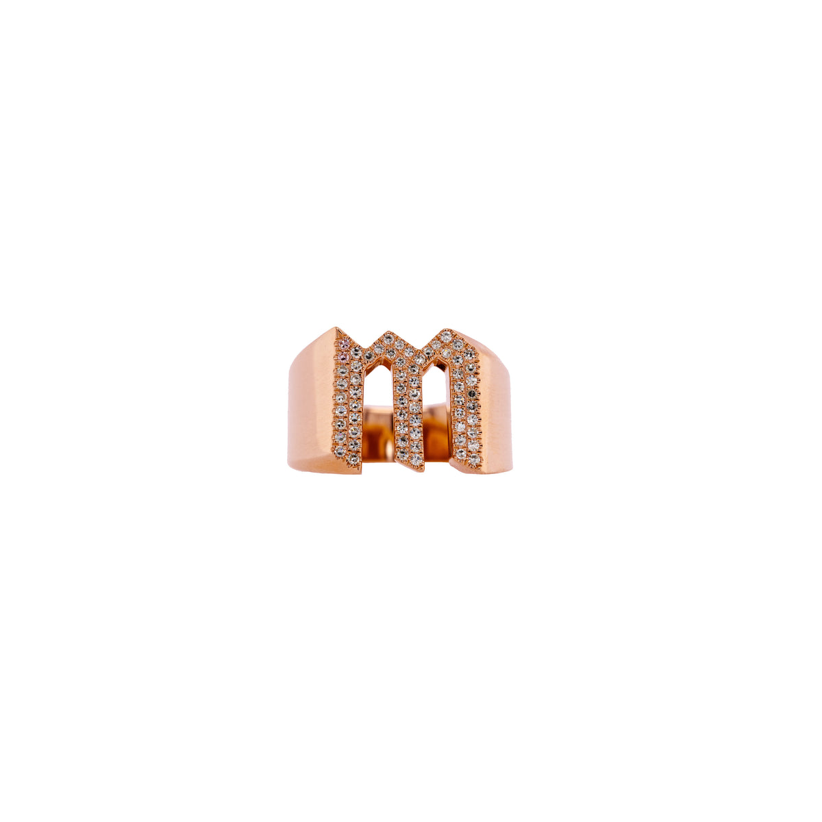 ALPHABET SIGNET RING