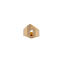 ALBHABET SIGNET RING
