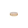 LUXE OPEN BAR DIAMOND ETERNITY RING
