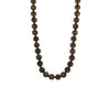 Labradorite Necklace: A necklace with round labradorite beads