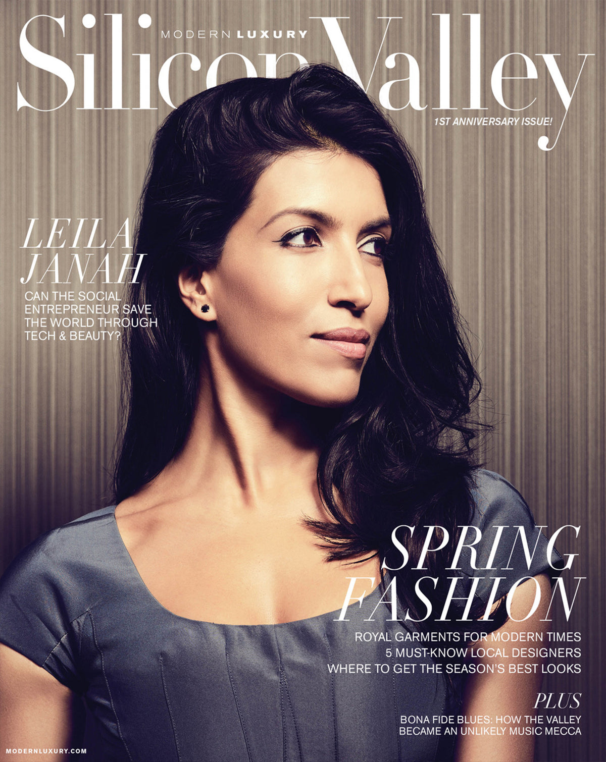 Modern Luxury Silicon Valley Magazine Cover