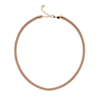 4MM LEATHER CHOKER