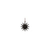 SMALL BLACK DIAMOND STARBURST PENDANT
