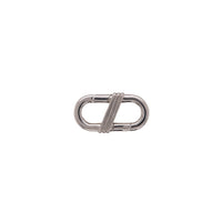 SILVER DECO CLASP
