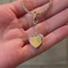 DIAMOND ECLIPSE HEART PENDANT