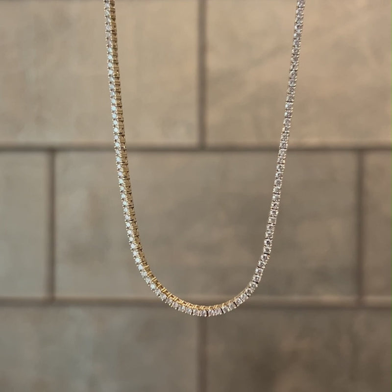 DIAMOND TENNIS NECKLACE