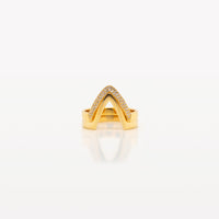 SINGLE CHEVRON DIAMOND RING - Bridget King Jewelry