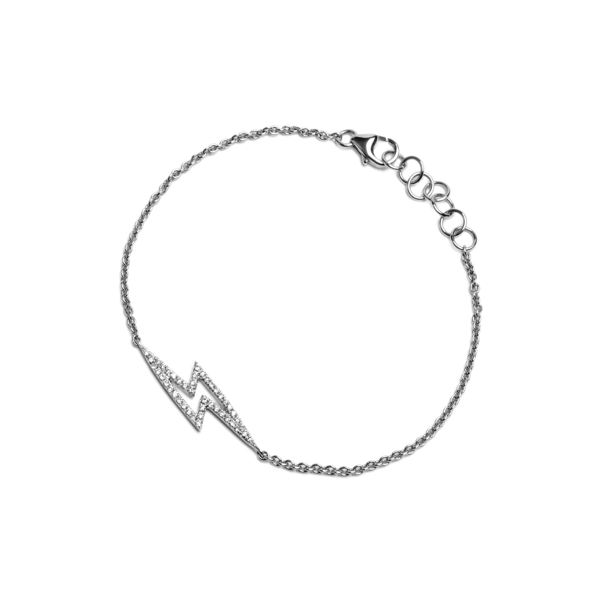 BABY LIGHTNING DIAMOND BRACELET - Bridget King Jewelry