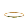 EMERALD & DIAMOND FLEXIBLE BANGLE