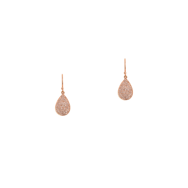 MINI PAVÉ, SMALL & MEDIUM DIAMOND TEARDROPS - Bridget King Jewelry