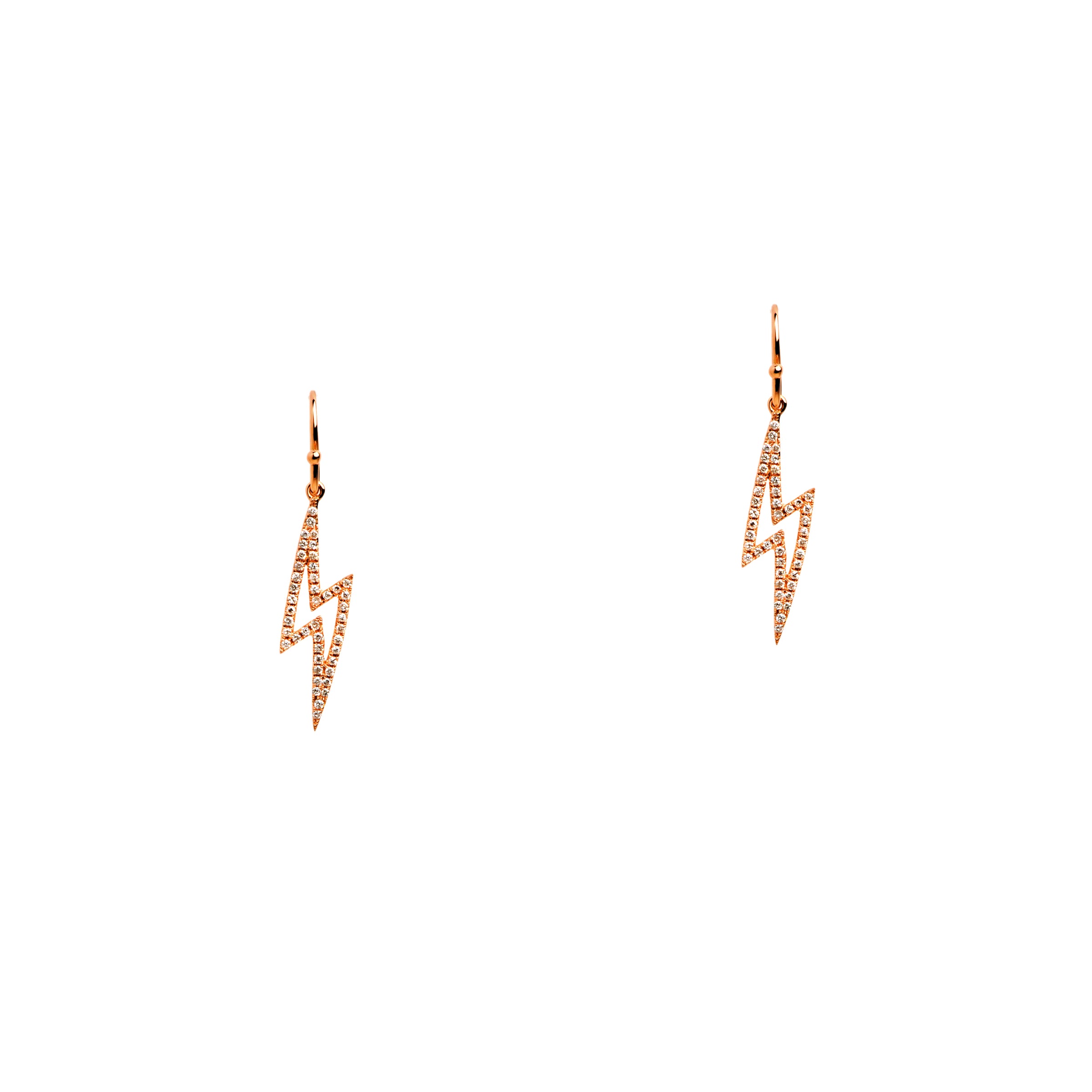 BABY LIGHTNING DIAMOND EARRINGS - Bridget King Jewelry
