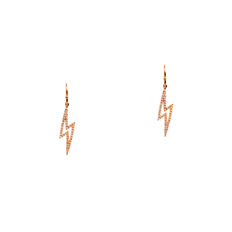 BABY LIGHTNING DIAMOND EARRINGS - Bridget King Jewelry