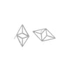 DIAMOND KITE STUDS - Bridget King Jewelry