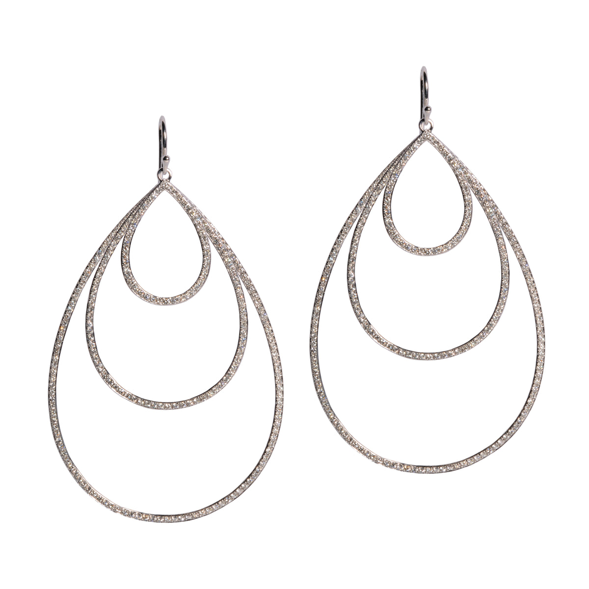 SMALL, MEDIUM & LARGE DIAMOND TEARDROPS - Bridget King Jewelry